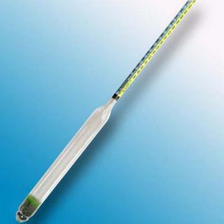 Mead Hydrometer 1.000-1160 : 0.002 Sp-Gr 0-50 kg/hl miel 0-21 % vol prob. Tp.15/15°C