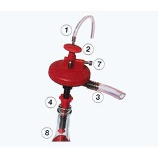 Blow Siphon with automatic tap valve inox