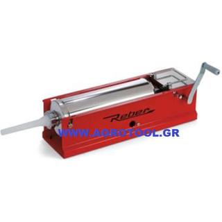 SAUSAGE FILLER 2 SPEED LT.5 RED CASING by REBER.